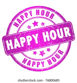 Happy Hour Stamp