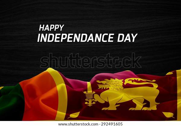 Happy Independence Day Sri Lanka Flag Stock Illustration 292491605   Happy Independence Day Sri Lanka 600w 292491605 