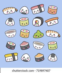 Kawaii Sushi Hd Stock Images Shutterstock