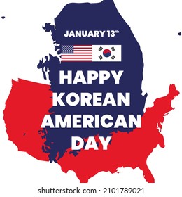 Happy Korean American Day January 13