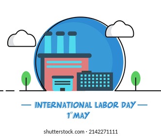 Happy Labor Day May 1, 2022 International Labor Day. Thank you for your hard work. Art Worker's Day illustration. - Powered by Shutterstock