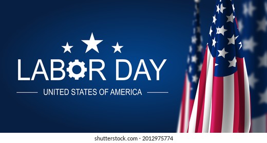 Happy Labor Day USA Background - Powered by Shutterstock