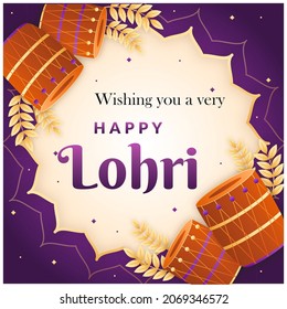 Happy Lohri - Indian Ritual Festival