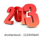 Happy New Year 2013 calendar background