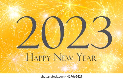 Happy New Year 2023 Stock Illustration 419665429 Shutterstock