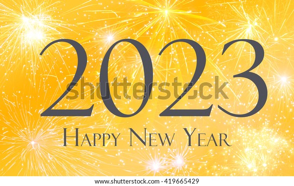 Happy New Year 2023 Stock Illustration 419665429 Shutterstock