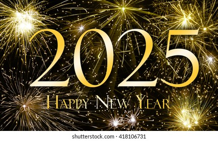 Happy New Year 2025 Stock Illustration 418106731 | Shutterstock