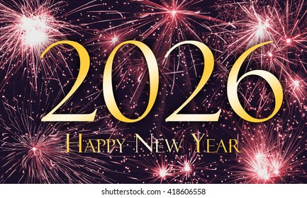 Similar Images, Stock Photos &amp; Vectors of Happy New Year 2026 - 418606552 | Shutterstock