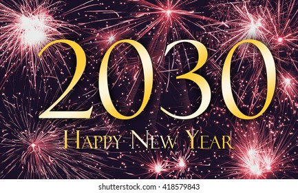 happy new year 2030 photo video