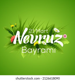 Happy Nowruz Feast Design Template