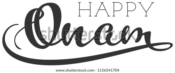 happy-onam-indian-religious-holiday-handwritten-stock-illustration