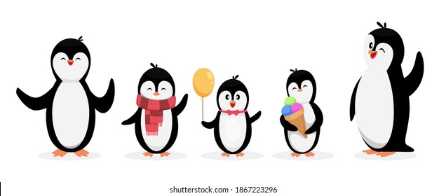 ペンギン 親子 のイラスト素材 画像 ベクター画像 Shutterstock