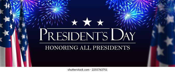 Happy Presidents Day USA Background - Powered by Shutterstock