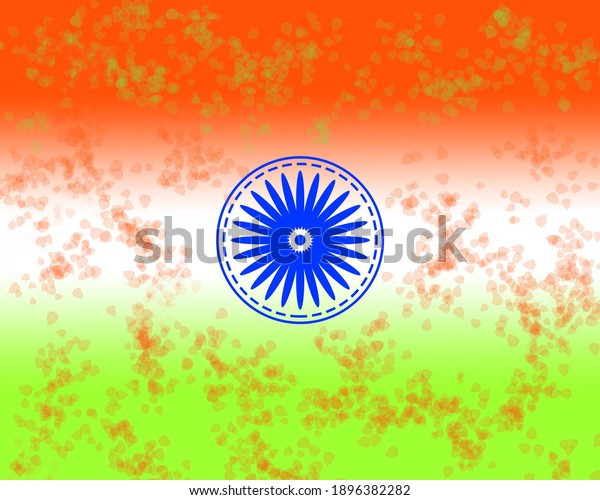 Happy republic day of india, Indian flag design ,\
26th january