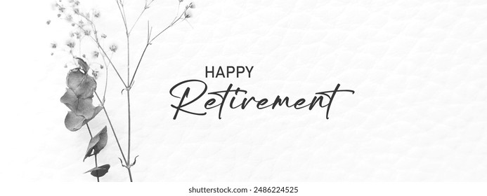 happy retirement text information sign - Powered by Shutterstock