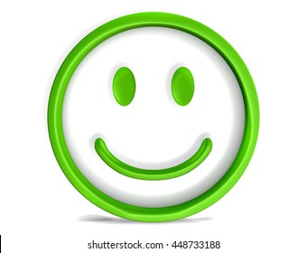 Happy Smile Face Smiley 3d Render