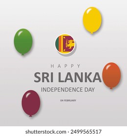 Happy Sri Lanka Independence Day 4 February. - Powered by Shutterstock