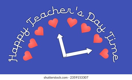 Happy Teacher day time