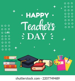 Happy Teacher Day Wishing Card Jpg Banner Card And Post The Teacher 