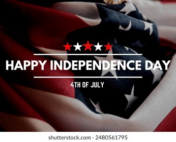 Happy Usa Independence Day, 4th Of July Image  - Powered by Shutterstock