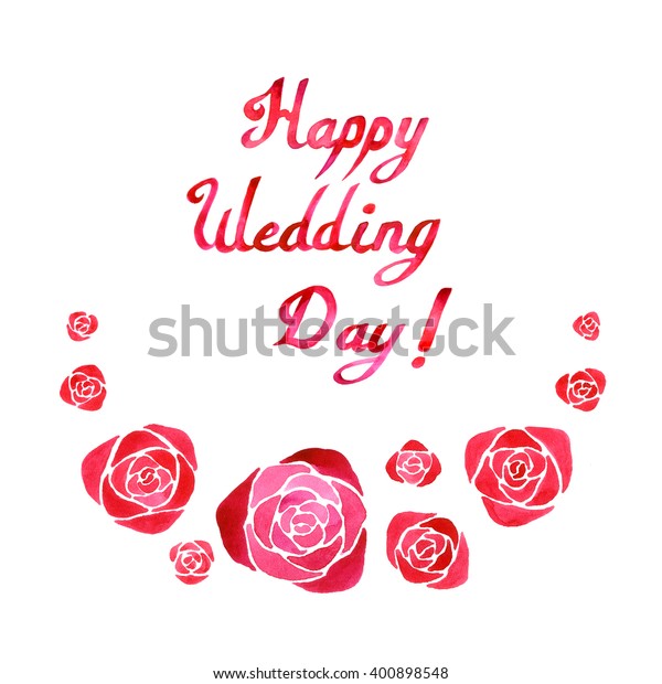 Happy Wedding Day のイラスト素材 400898548