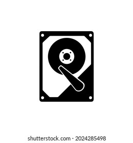 Hard Disk Hdd Icon Logo Illustration Stock Illustration 2024285498 ...