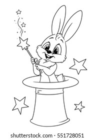 coloring pages magician