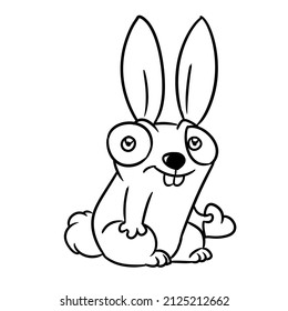 Hare Parody Character Illustration Cartoon