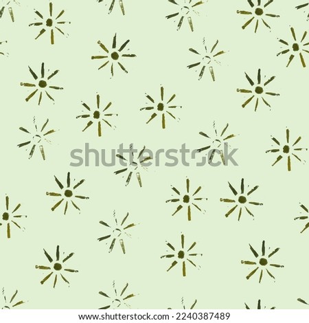 Harmonious watercolor pattern with abstract forest. Texture for fashion fabrics, home textiles, wallpaper, wrapping paper.