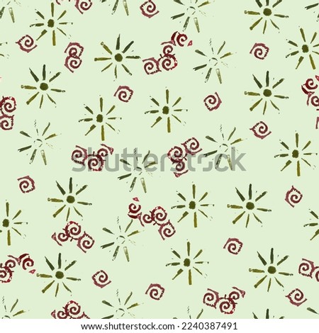 Harmonious watercolor pattern with abstract forest. Texture for fashion fabrics, home textiles, wallpaper, wrapping paper.