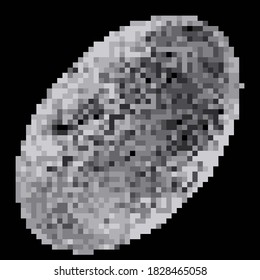 Haumea Planet Space Pixel Art 3d Stock Illustration 1828465058 ...