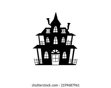 1,348 Haunted House Logo Images, Stock Photos & Vectors | Shutterstock