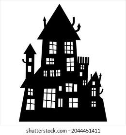 189 Creepy Castle Black And White Images Images, Stock Photos & Vectors ...