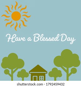 Blessed Day Images Stock Photos Vectors Shutterstock