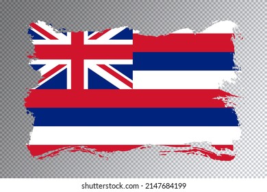 Hawaii state flag, Hawaii flag transparent background