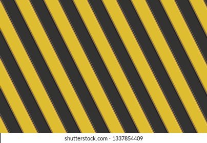 Hazzard Warning Stripes 3d Texture