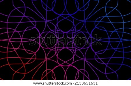 HD abstract background wallpaper with gradient color lines illustration