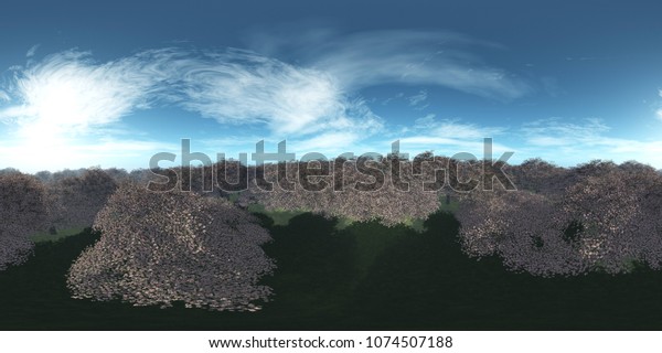 Hdri Environment Map Equirectangular Projection Spherical Stock ...