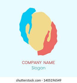 Head in friendly hand. vector logo design for health care, family healthy clinic doctor, wellness center, psychological center, drug store, medical clinic, and health medical therapy - Powered by Shutterstock