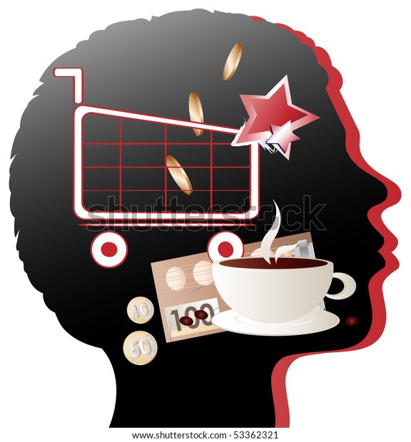 head: illustration: trolley, star, coins fall in\
trolley, coffee\
cup