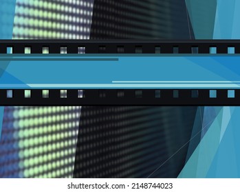 Header, Illustration, Video Title Backdrop, Technology, 3D Title Slide, Backdrop, Background.