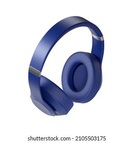 Headphones 3D Icon. 3D illustration.