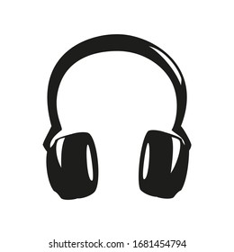 Headphones On White Background Stock Illustration 1681454794 | Shutterstock