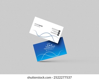 Health Care Business Card, Business Card Design, Print Template, Brand Identity, Visiting Card, Creative Design, Simple, Minimal, Luxury, Elegant, Stationary, Modern, Corporate Identity - Powered by Shutterstock