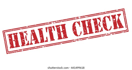 Health Check Stamp