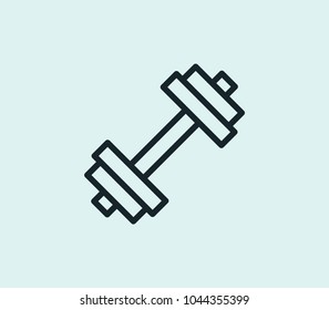 Health Club Icon Line Isolated On Clean Background. Health Club Icon Concept Drawing Icon Line In Modern Style.  Illustration For Your Web Site Mobile Logo App UI Design.