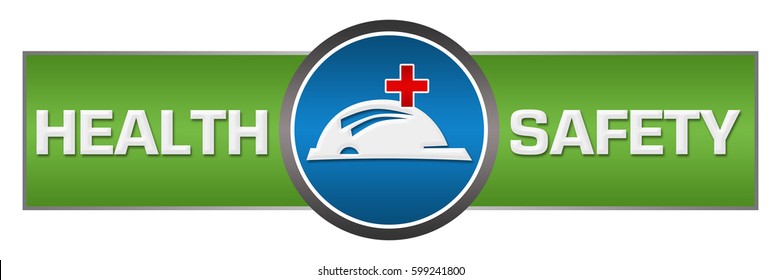 Health And Safety Green Blue Circle Center  - Powered by Shutterstock