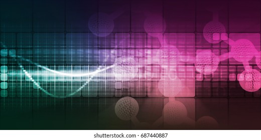 Healthcare And Gene Therapy As A Science Concept 3D Illustration Render