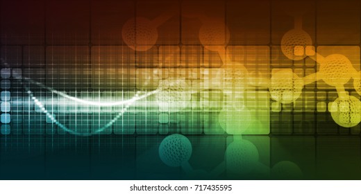 Healthcare And Gene Therapy As A Science Concept 3D Illustration Render