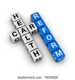 Healthcare Reform Cubes Crossword